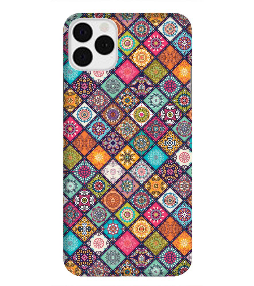 P0197-Beautiful Mandala Pattern Back Cover for Apple iPhone 11 Pro