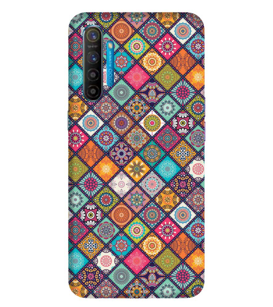 P0197-Beautiful Mandala Pattern Back Cover for Oppo K5