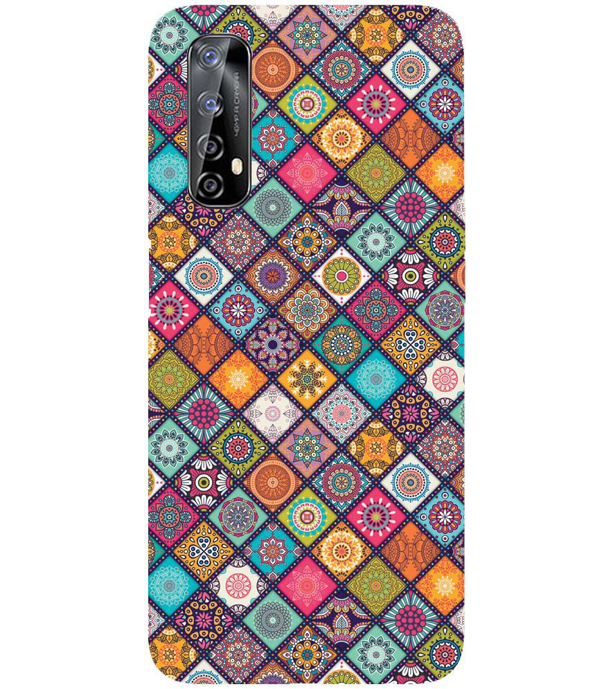 P0197-Beautiful Mandala Pattern Back Cover for Realme 7