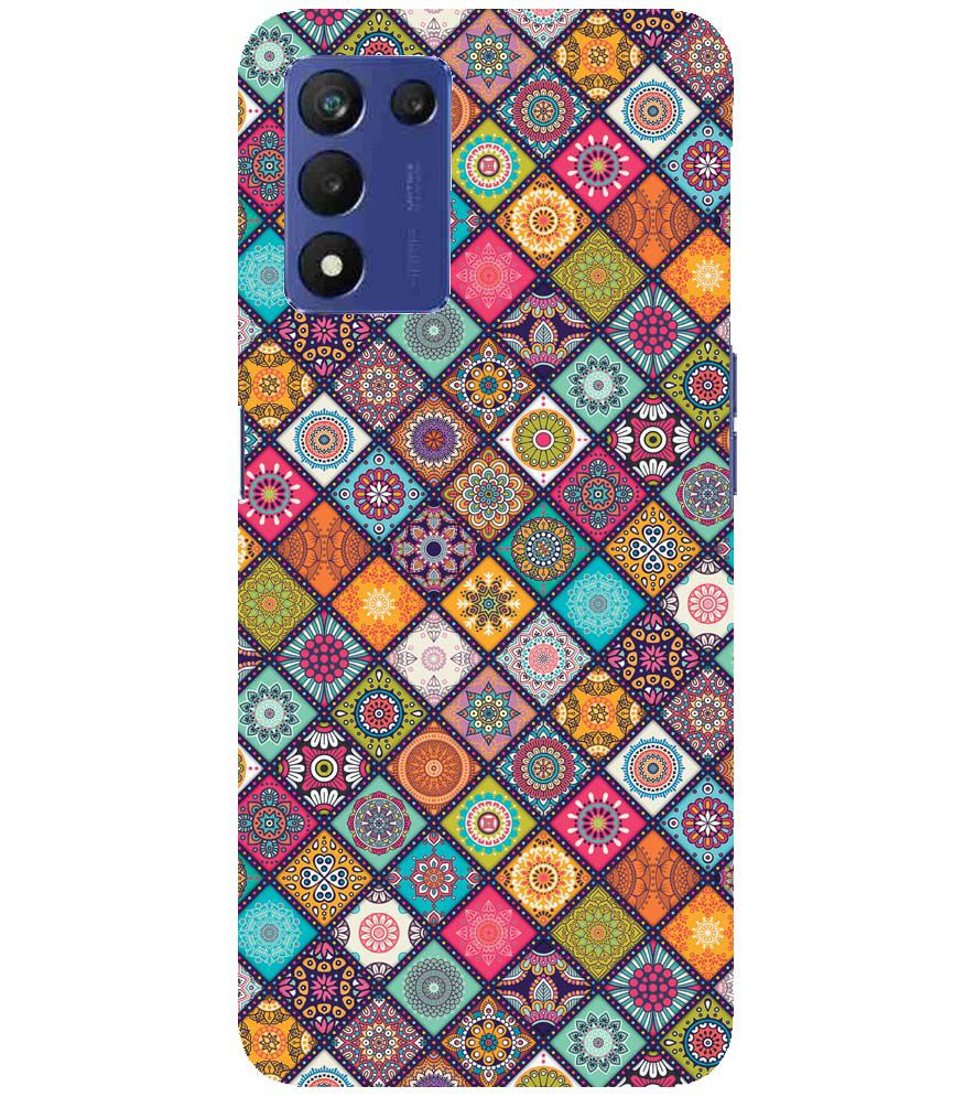 P0197-Beautiful Mandala Pattern Back Cover for Realme 9 5G Speed