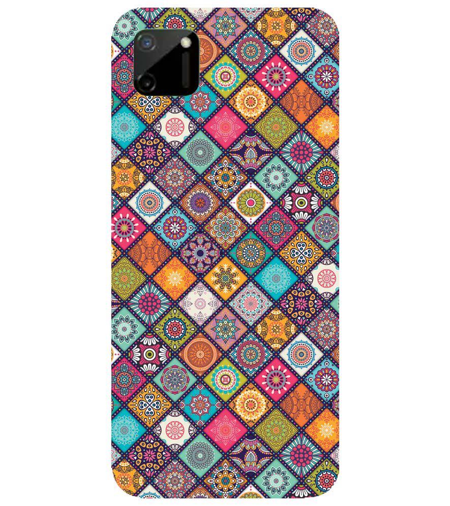 P0197-Beautiful Mandala Pattern Back Cover for Realme C11