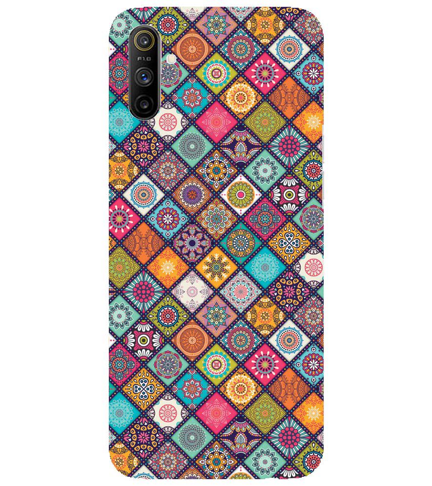 P0197-Beautiful Mandala Pattern Back Cover for Realme Narzo 10A