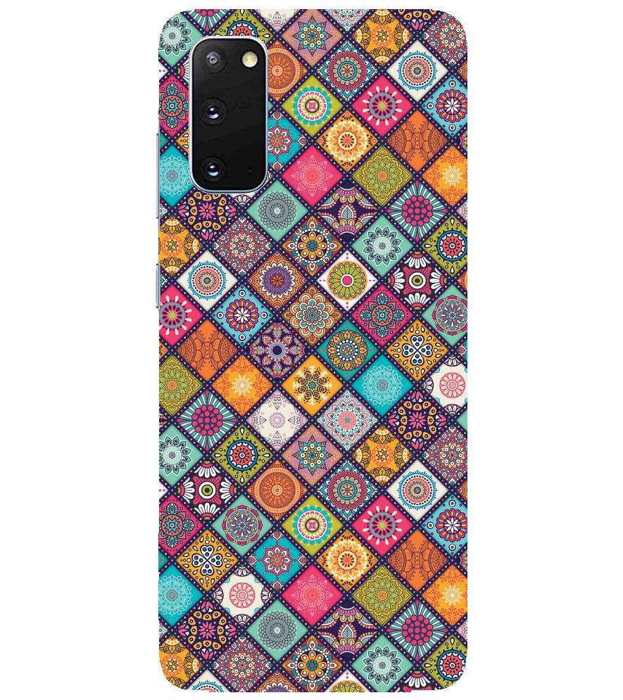 P0197-Beautiful Mandala Pattern Back Cover for Samsung Galaxy S20 5G