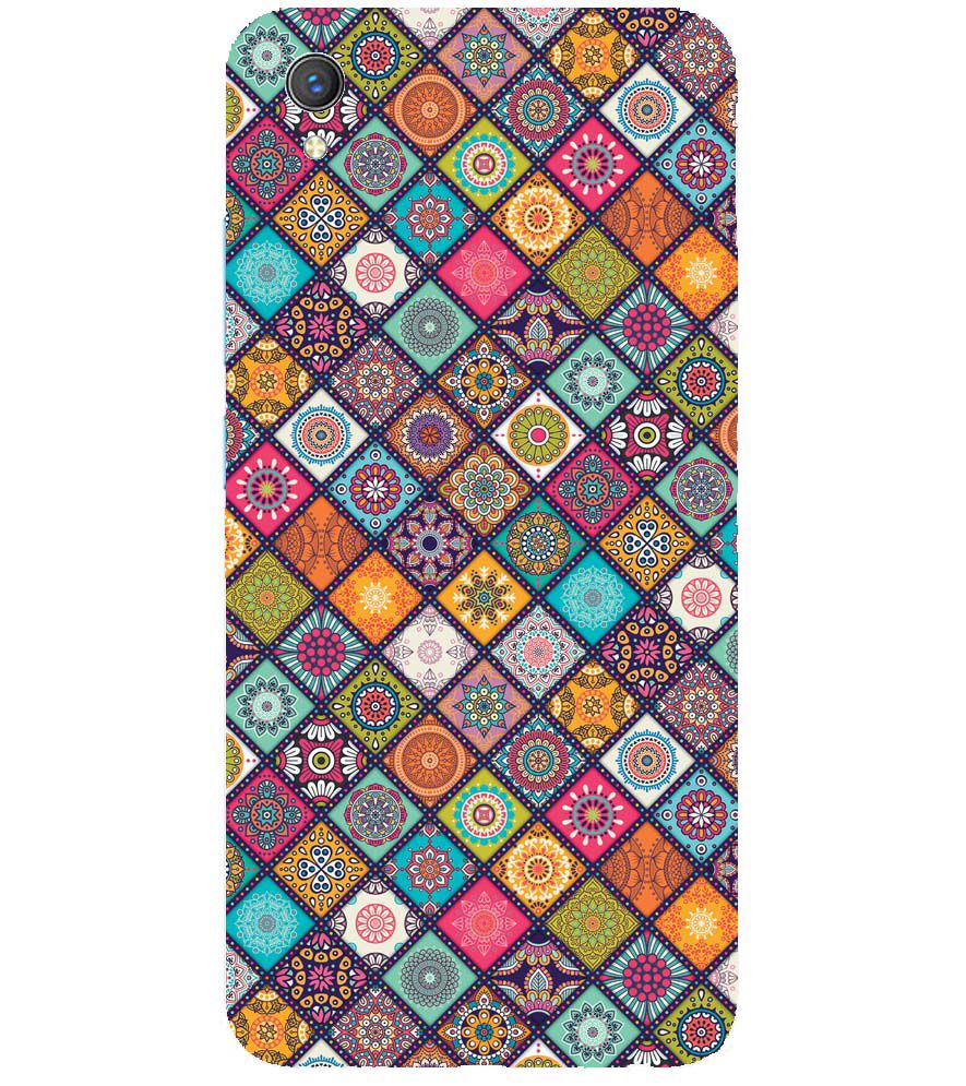 P0197-Beautiful Mandala Pattern Back Cover for vivo Y1s