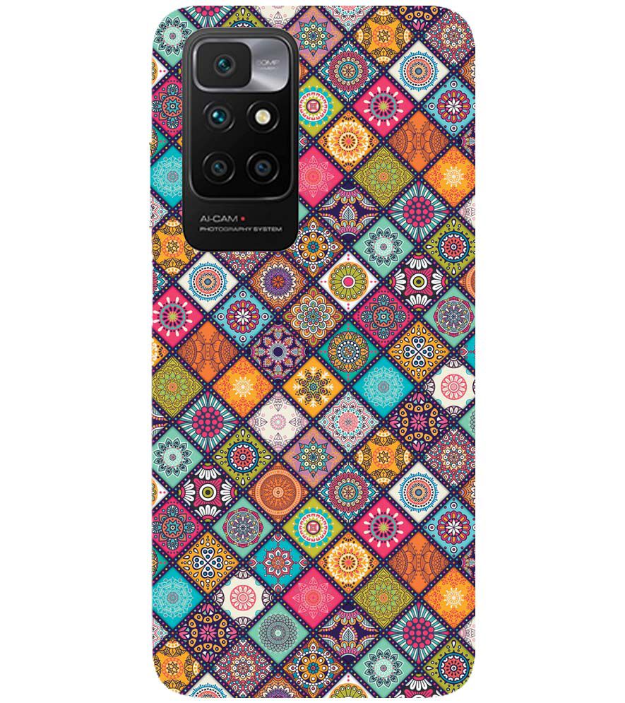 P0197-Beautiful Mandala Pattern Back Cover for Xiaomi Redmi 10 Prime