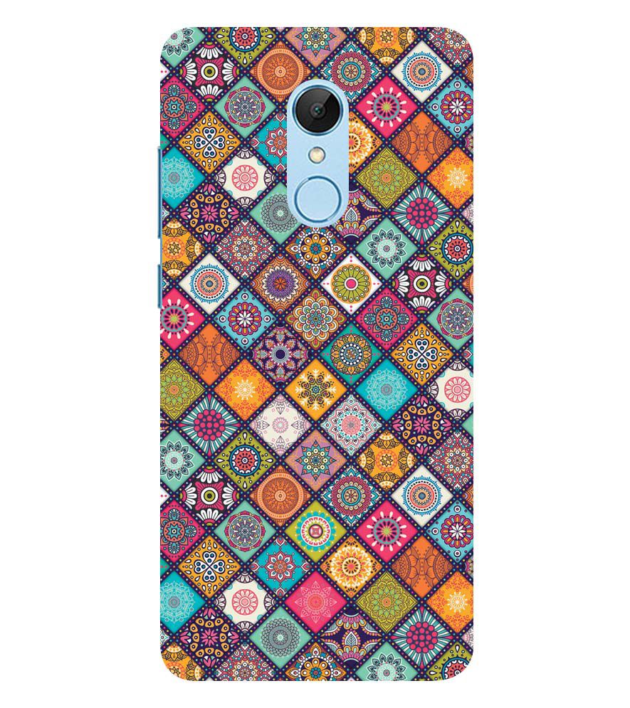 P0197-Beautiful Mandala Pattern Back Cover for Xiaomi Redmi 5