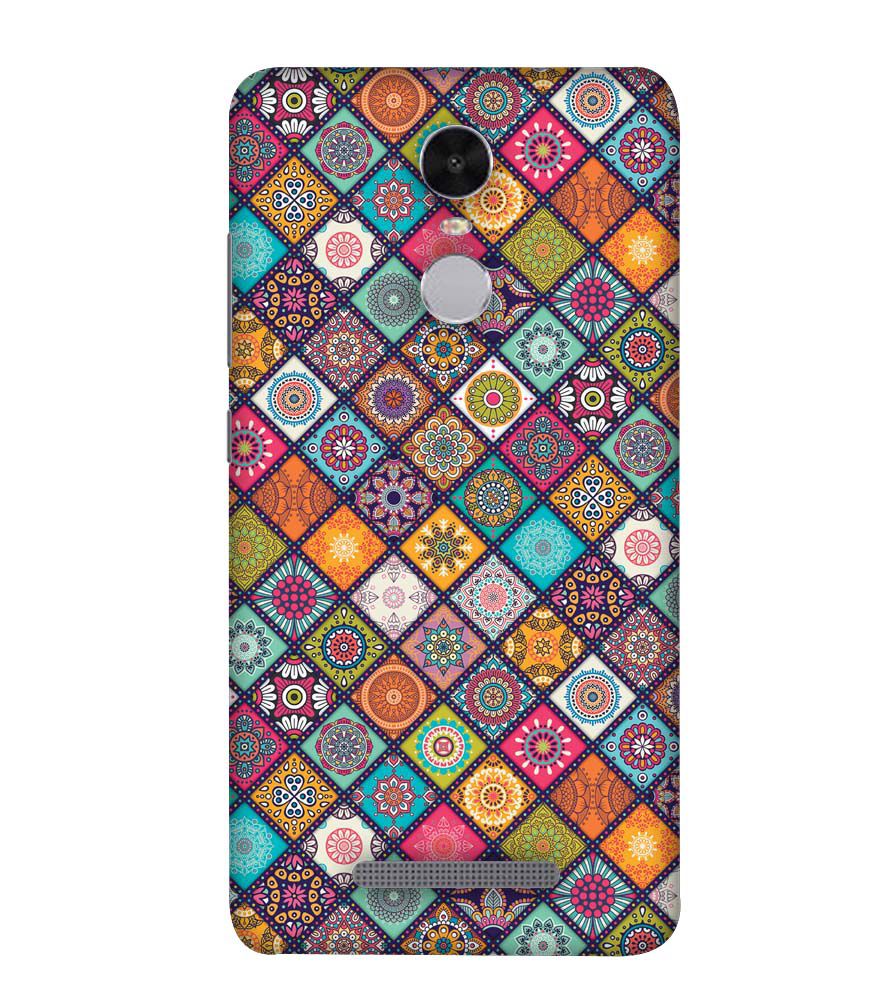 P0197-Beautiful Mandala Pattern Back Cover for Xiaomi Redmi Note 4