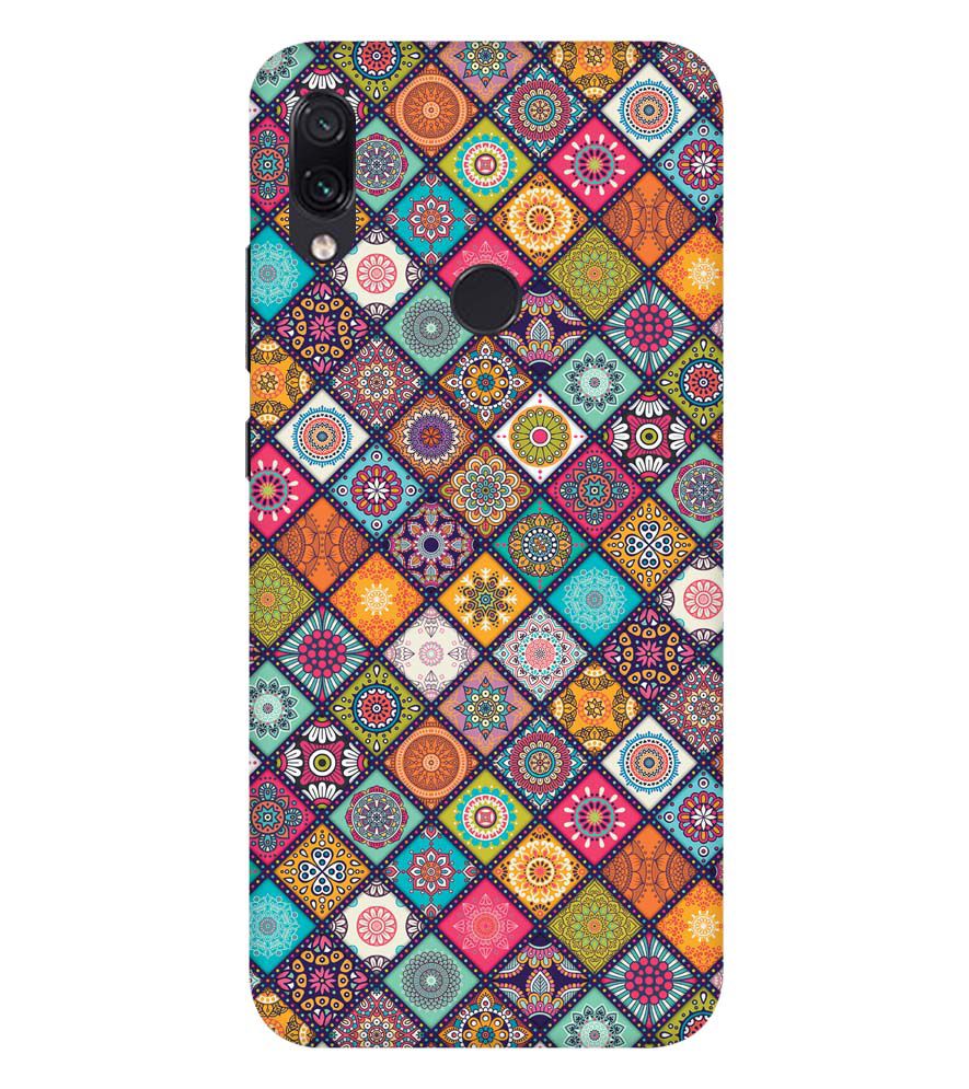 P0197-Beautiful Mandala Pattern Back Cover for Xiaomi Redmi Note 7S