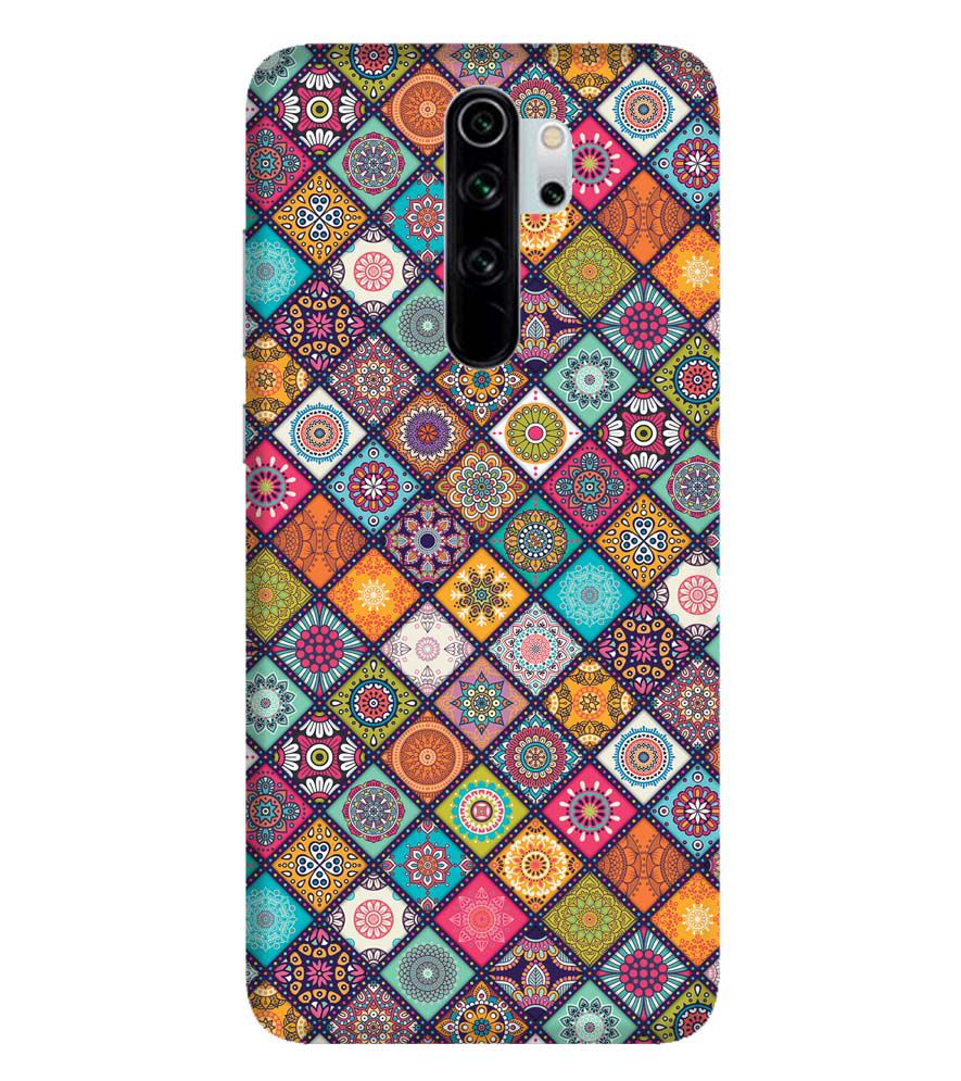 P0197-Beautiful Mandala Pattern Back Cover for Xiaomi Redmi Note 8 Pro