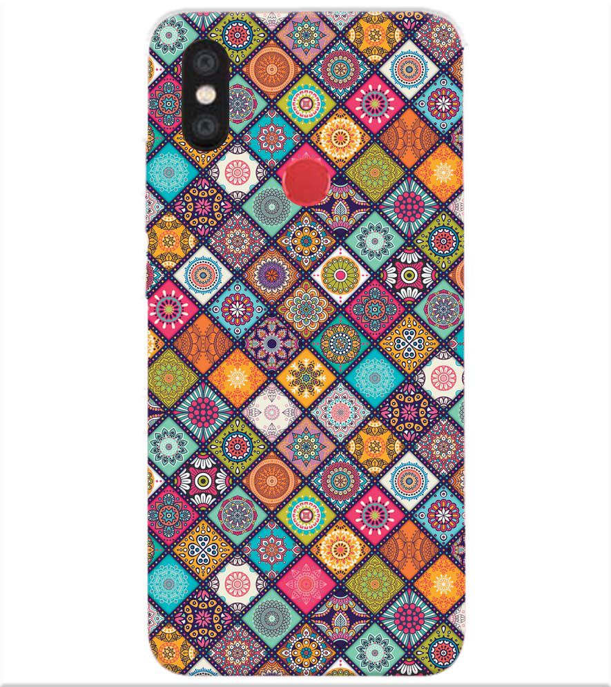 P0197-Beautiful Mandala Pattern Back Cover for Xiaomi Redmi Y2