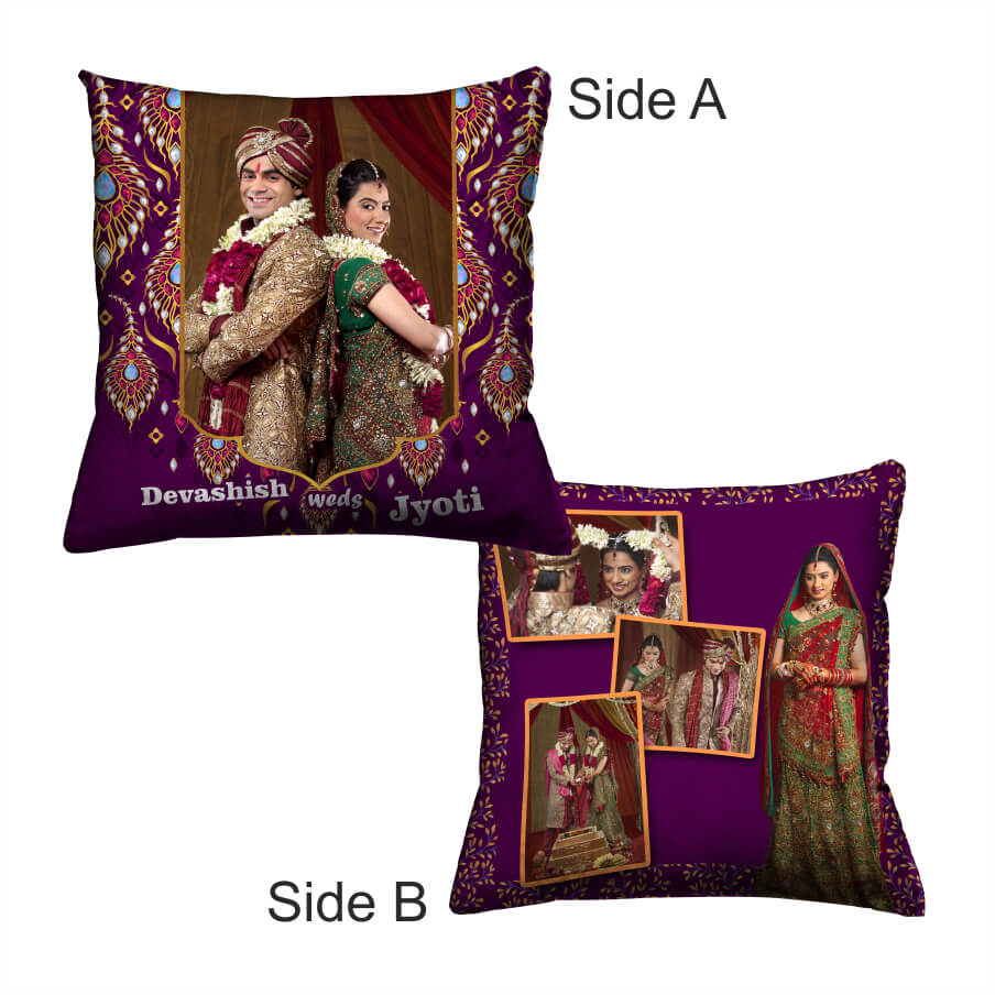 Couple Image Printed Cushion