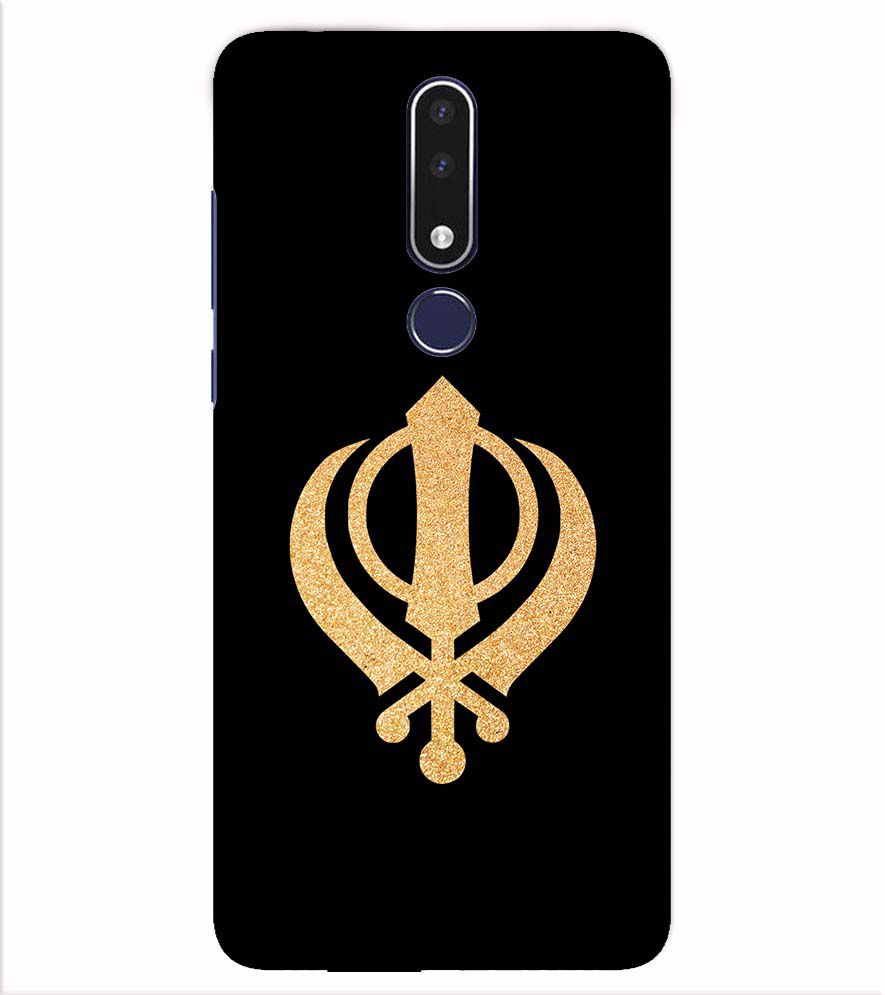 PS1300-Khanda Sahib Back Cover for Nokia 7.1