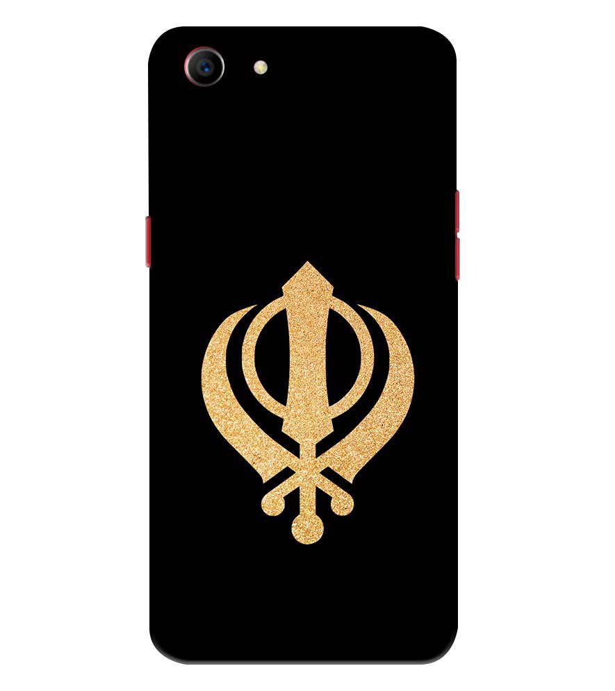 PS1300-Khanda Sahib Back Cover for Oppo A1