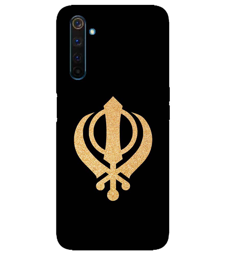 PS1300-Khanda Sahib Back Cover for Realme 6 Pro