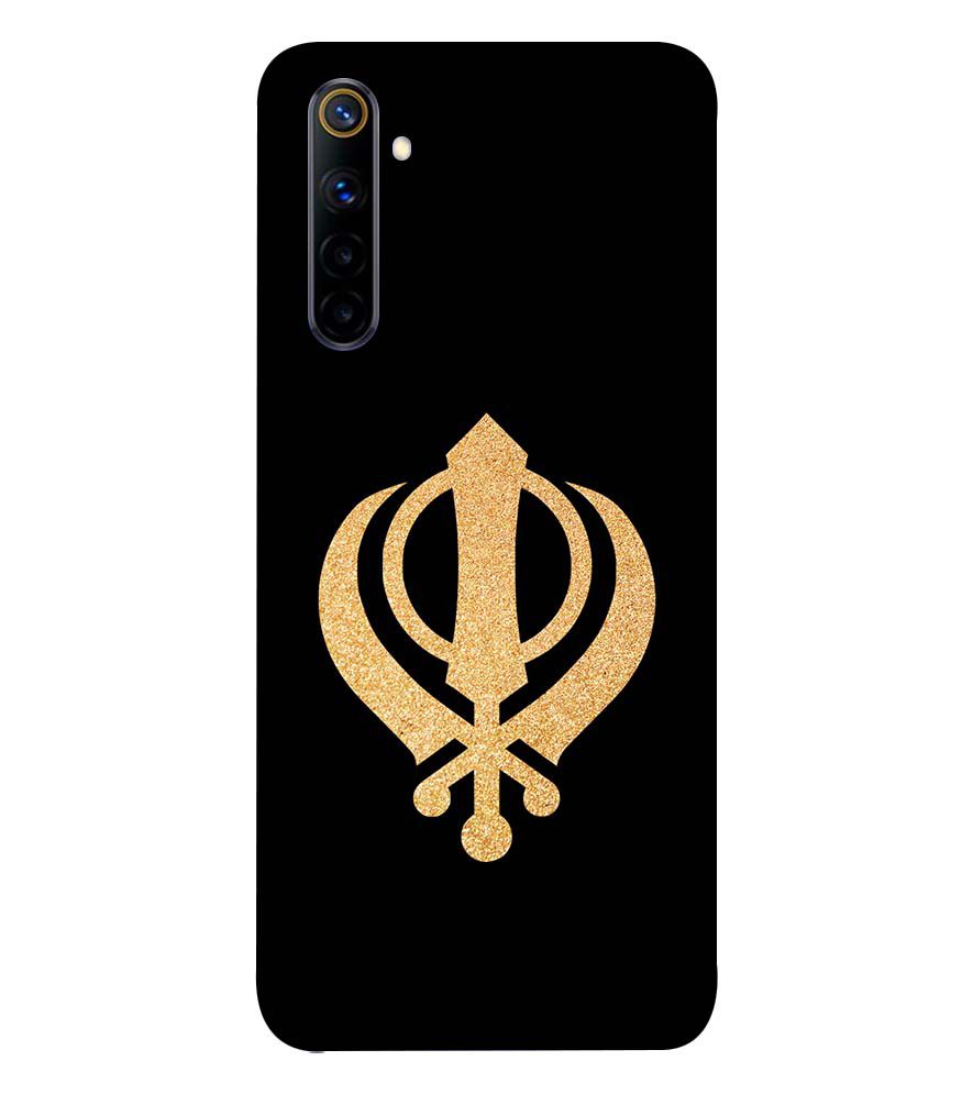 PS1300-Khanda Sahib Back Cover for Realme 6i