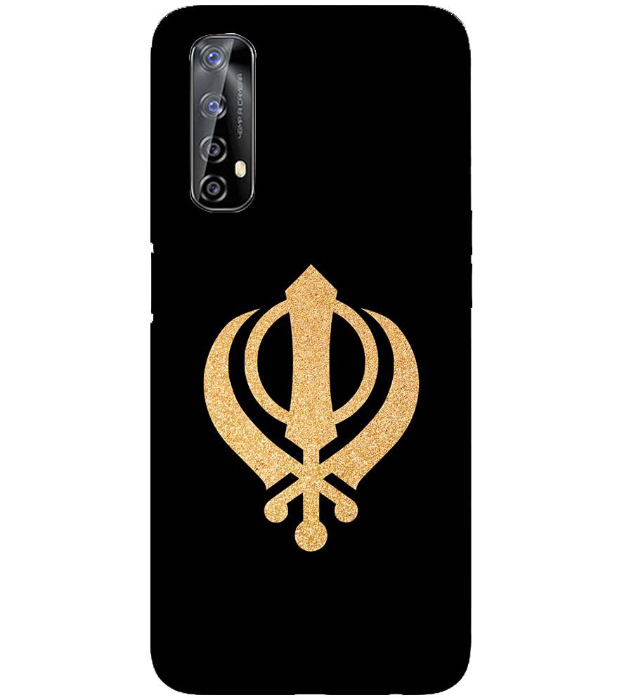 PS1300-Khanda Sahib Back Cover for Realme 7