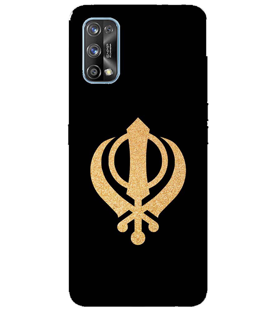 PS1300-Khanda Sahib Back Cover for Realme 7 Pro