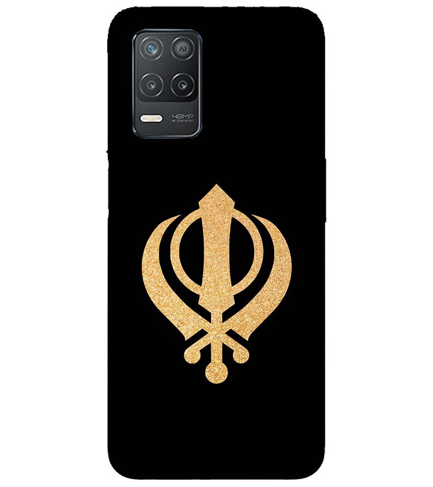 PS1300-Khanda Sahib Back Cover for Realme 8s 5G