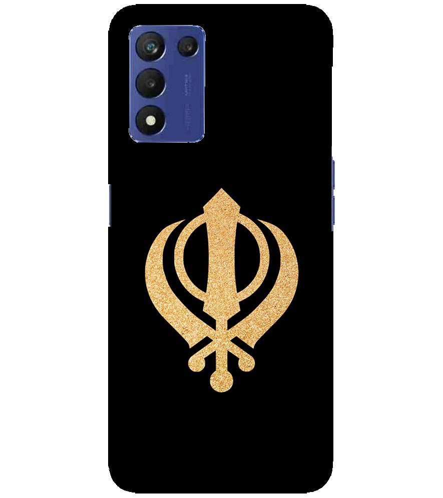 PS1300-Khanda Sahib Back Cover for Realme 9 5G Speed