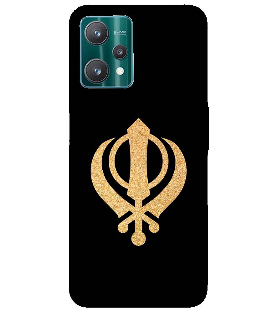 PS1300-Khanda Sahib Back Cover for Realme 9 Pro