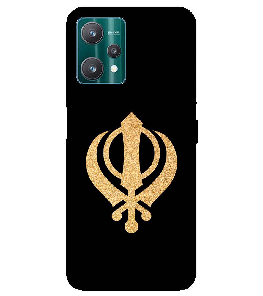 PS1300-Khanda Sahib Back Cover for Realme 9 Pro+