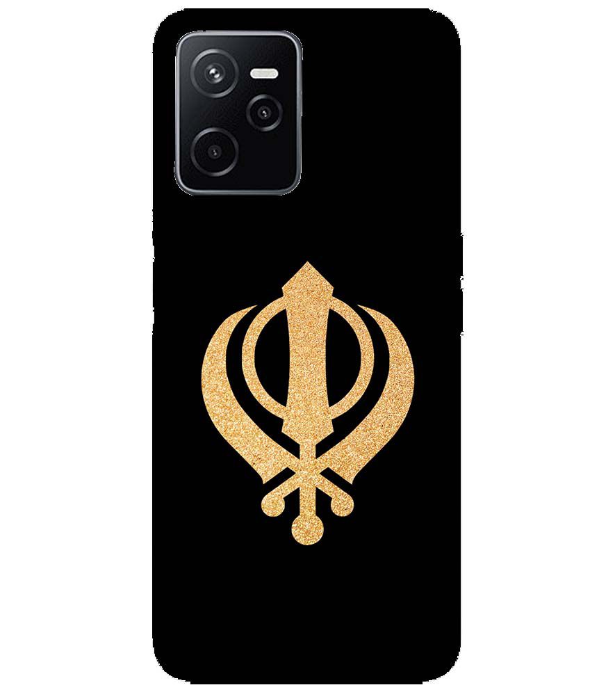 PS1300-Khanda Sahib Back Cover for Realme C35