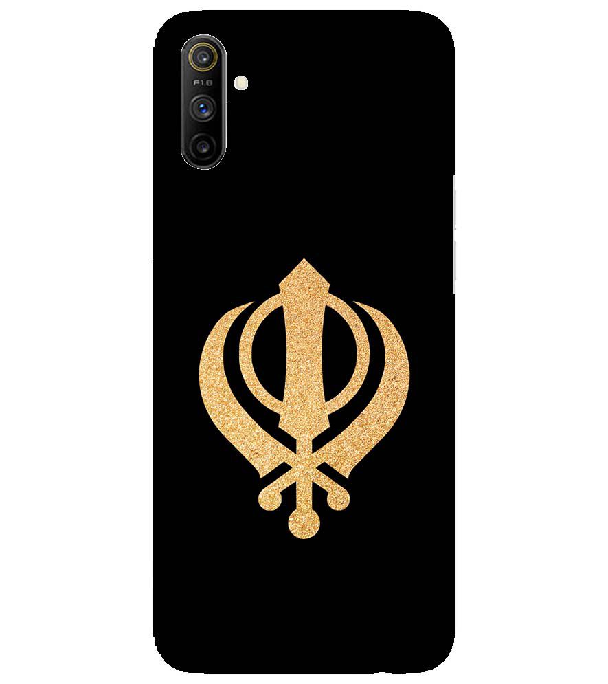 PS1300-Khanda Sahib Back Cover for Realme Narzo 10A