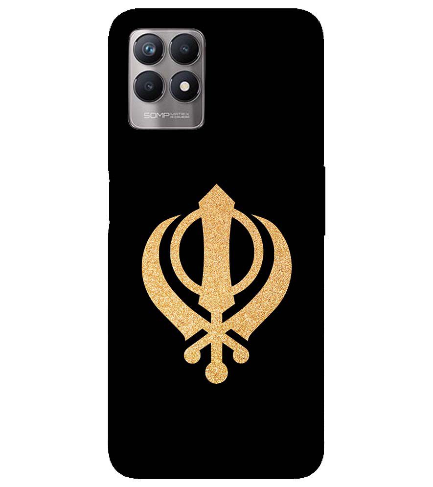 PS1300-Khanda Sahib Back Cover for Realme Narzo 50