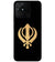 PS1300-Khanda Sahib Back Cover for Realme Narzo 50A