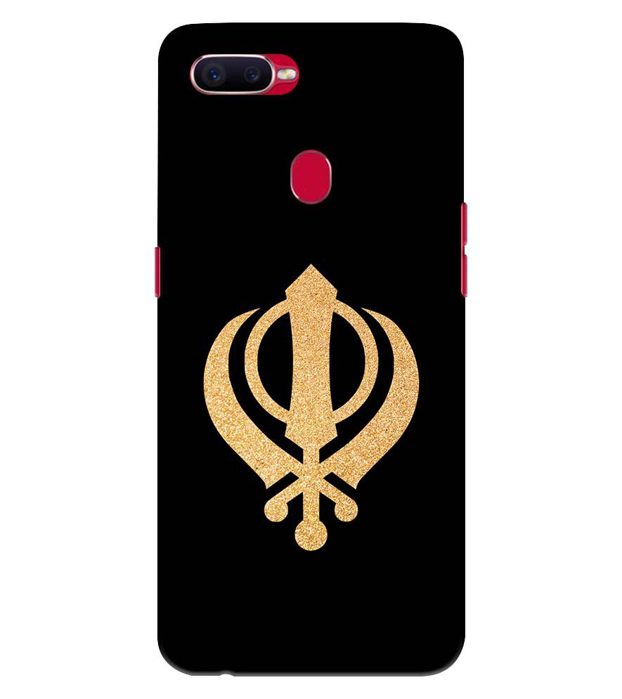 PS1300-Khanda Sahib Back Cover for Realme U1