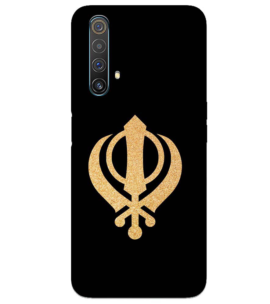 PS1300-Khanda Sahib Back Cover for Realme X3