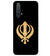 PS1300-Khanda Sahib Back Cover for Realme X3