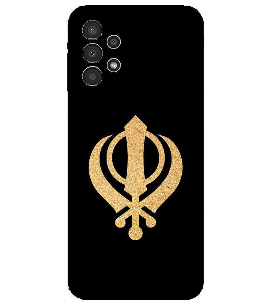 PS1300-Khanda Sahib Back Cover for Samsung Galaxy A13