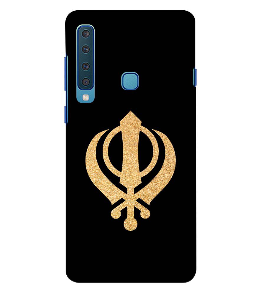 PS1300-Khanda Sahib Back Cover for Samsung Galaxy A9 (2018)