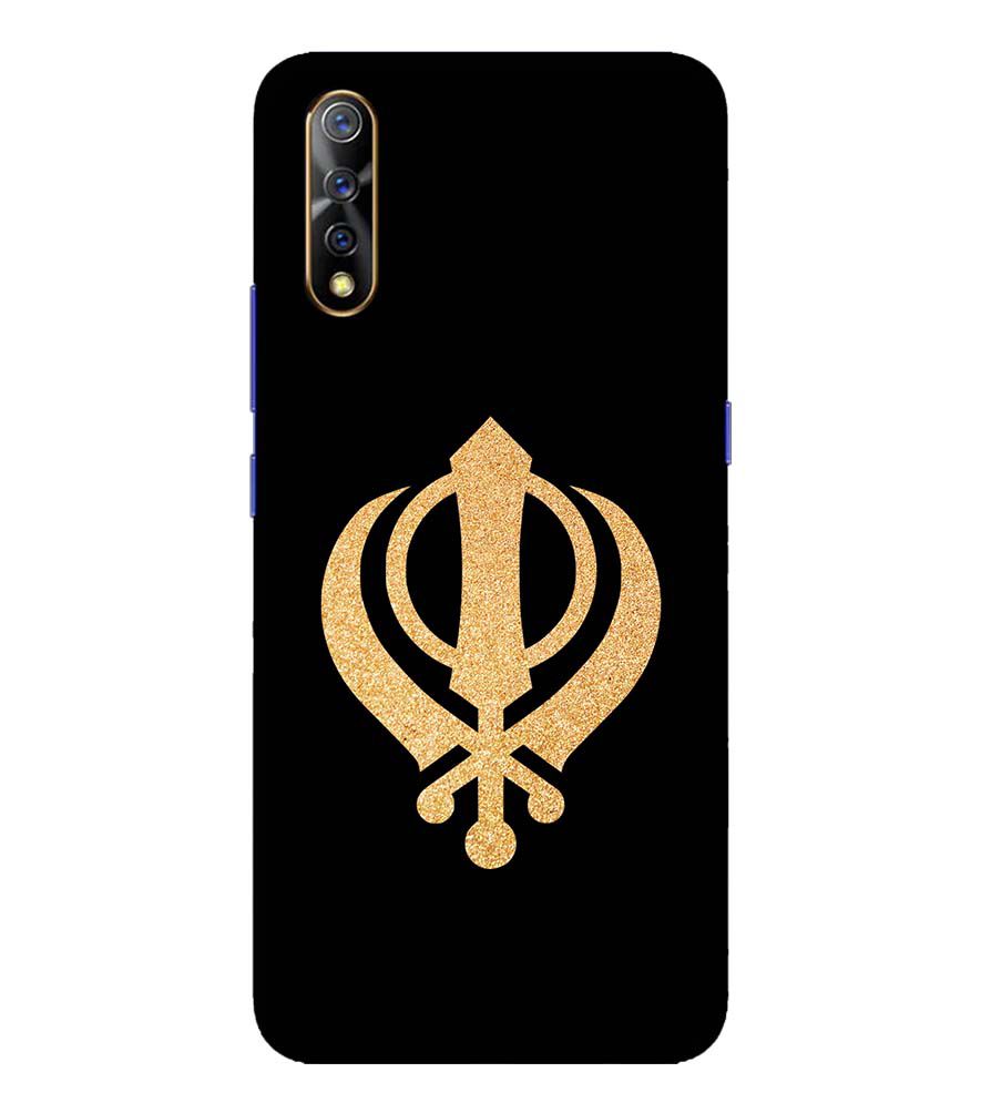 PS1300-Khanda Sahib Back Cover for Vivo S1