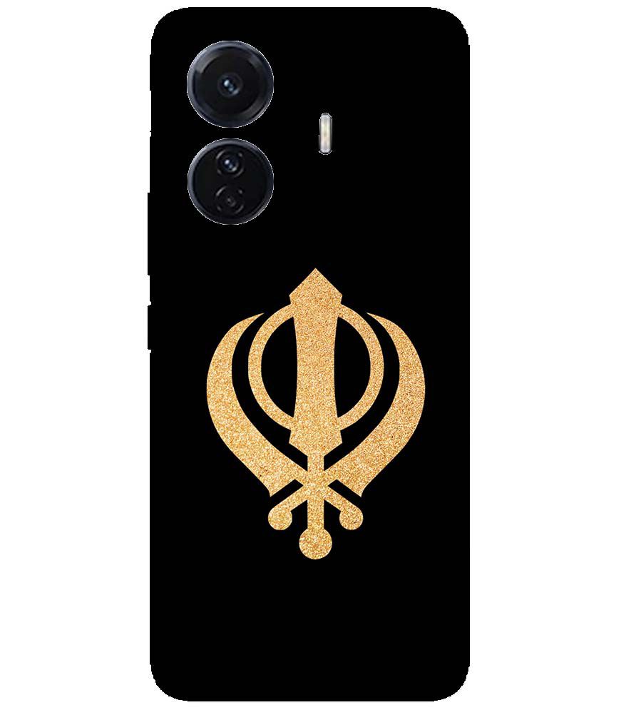 PS1300-Khanda Sahib Back Cover for vivo T1 Pro