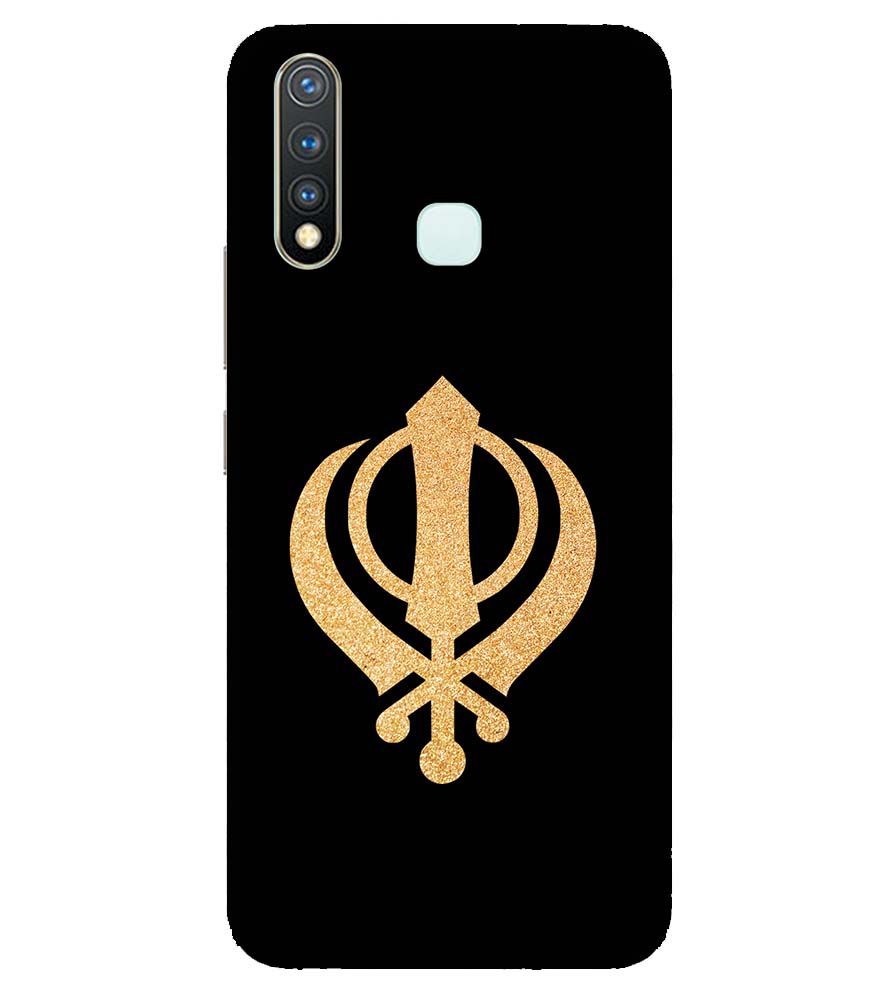 PS1300-Khanda Sahib Back Cover for Vivo U20