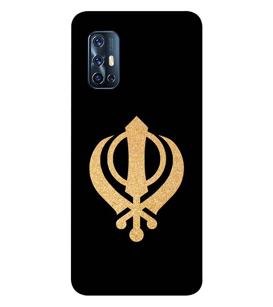 PS1300-Khanda Sahib Back Cover for Vivo V17