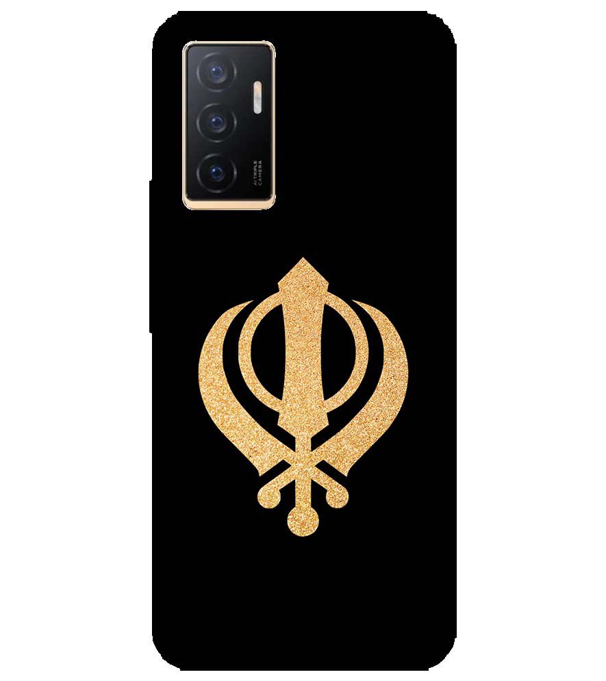 PS1300-Khanda Sahib Back Cover for vivo V23e 5G