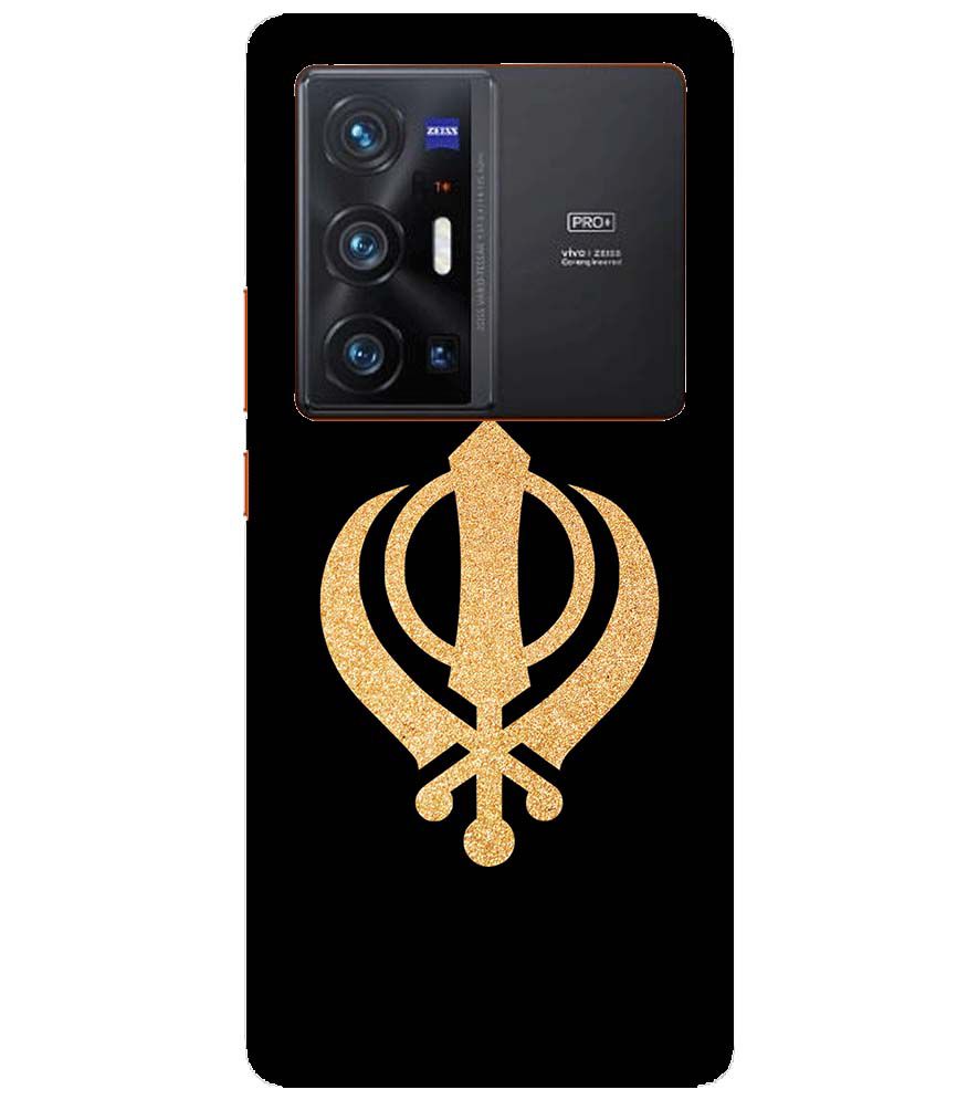 PS1300-Khanda Sahib Back Cover for vivo X70 Pro+