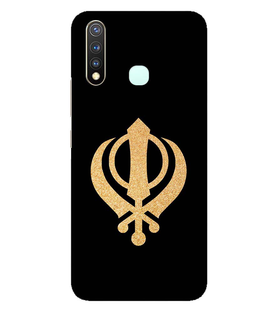 PS1300-Khanda Sahib Back Cover for Vivo Y19