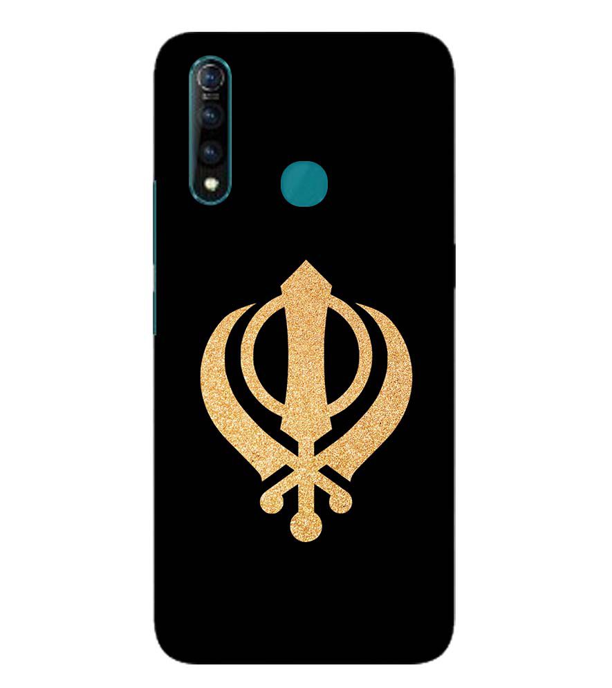 PS1300-Khanda Sahib Back Cover for Vivo Z1 Pro