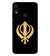 PS1300-Khanda Sahib Back Cover for Xiaomi Redmi 7