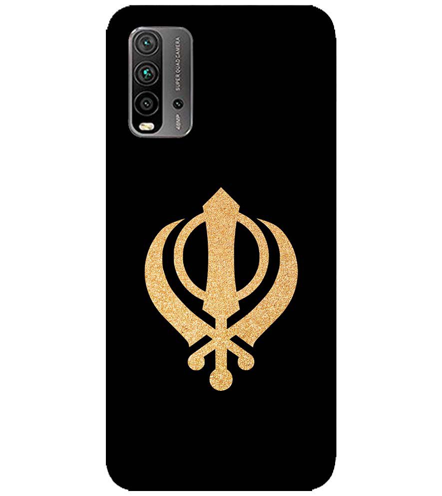 PS1300-Khanda Sahib Back Cover for Xiaomi Redmi 9 Power