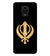 PS1300-Khanda Sahib Back Cover for Xiaomi Redmi Note 9 Pro