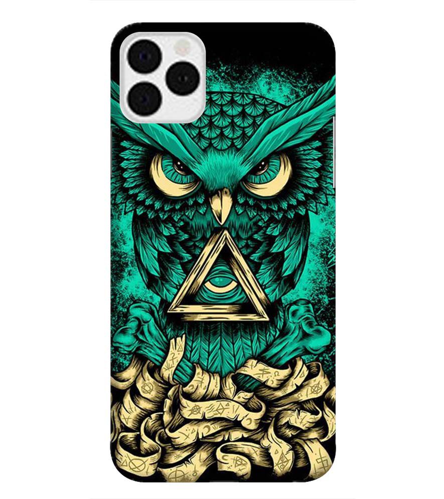 PS1301-Illuminati Owl Back Cover for Apple iPhone 11 Pro