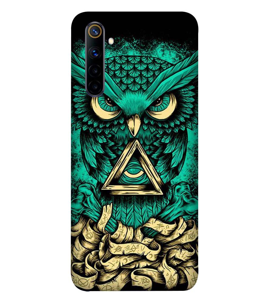 PS1301-Illuminati Owl Back Cover for Realme 6i