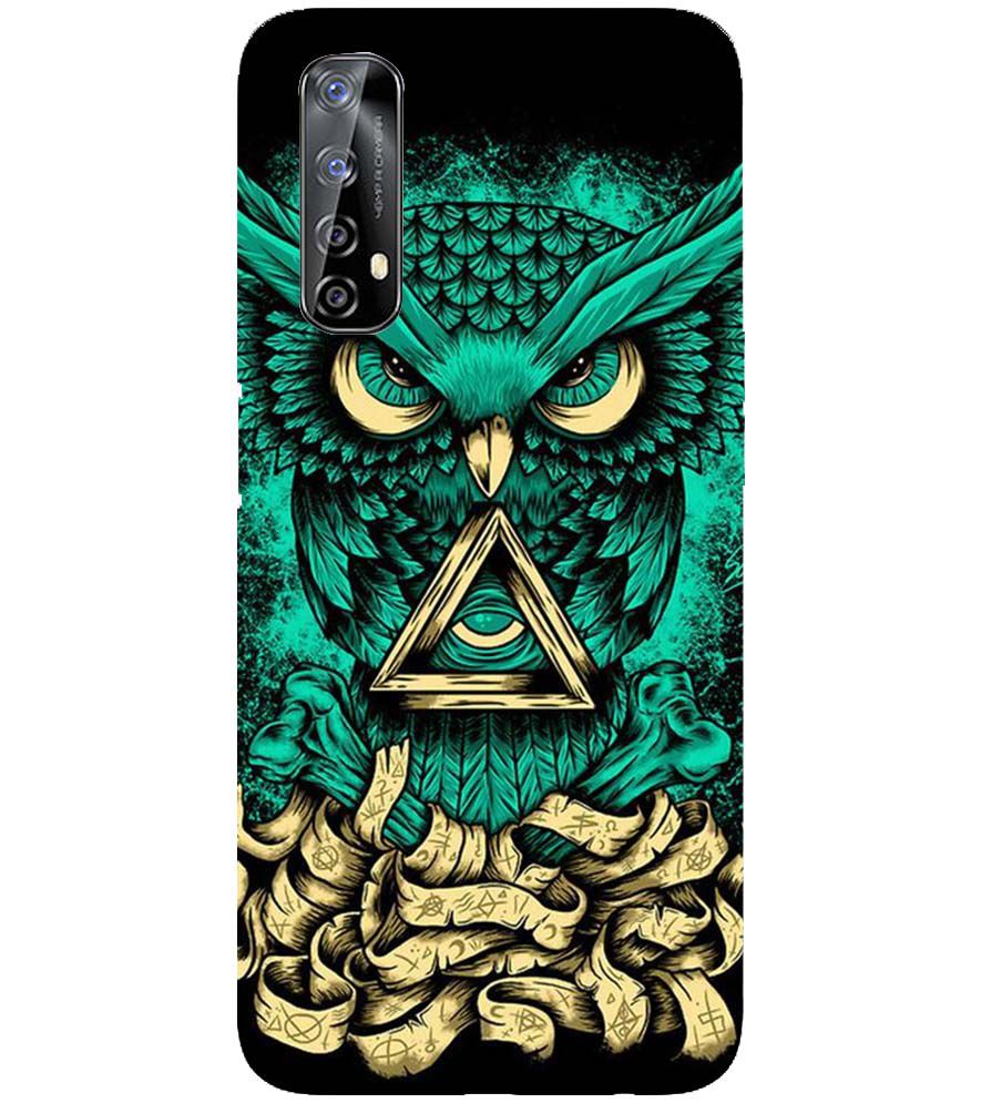 PS1301-Illuminati Owl Back Cover for Realme 7