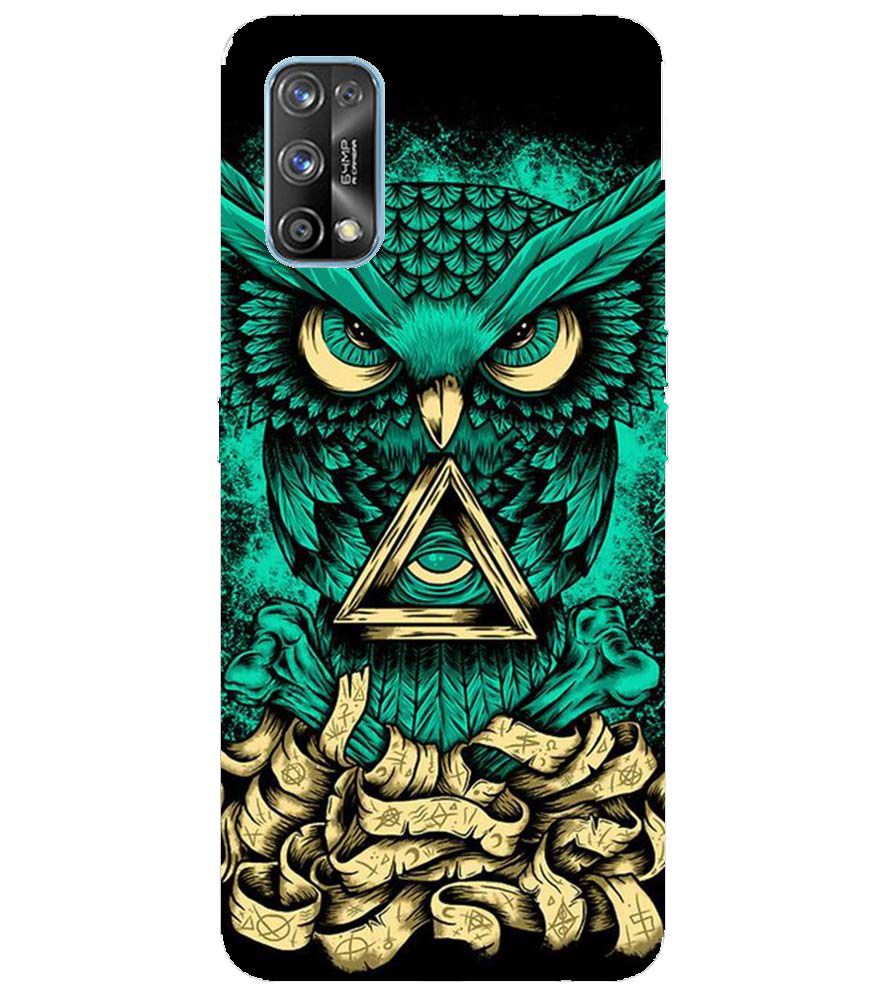 PS1301-Illuminati Owl Back Cover for Realme 7 Pro