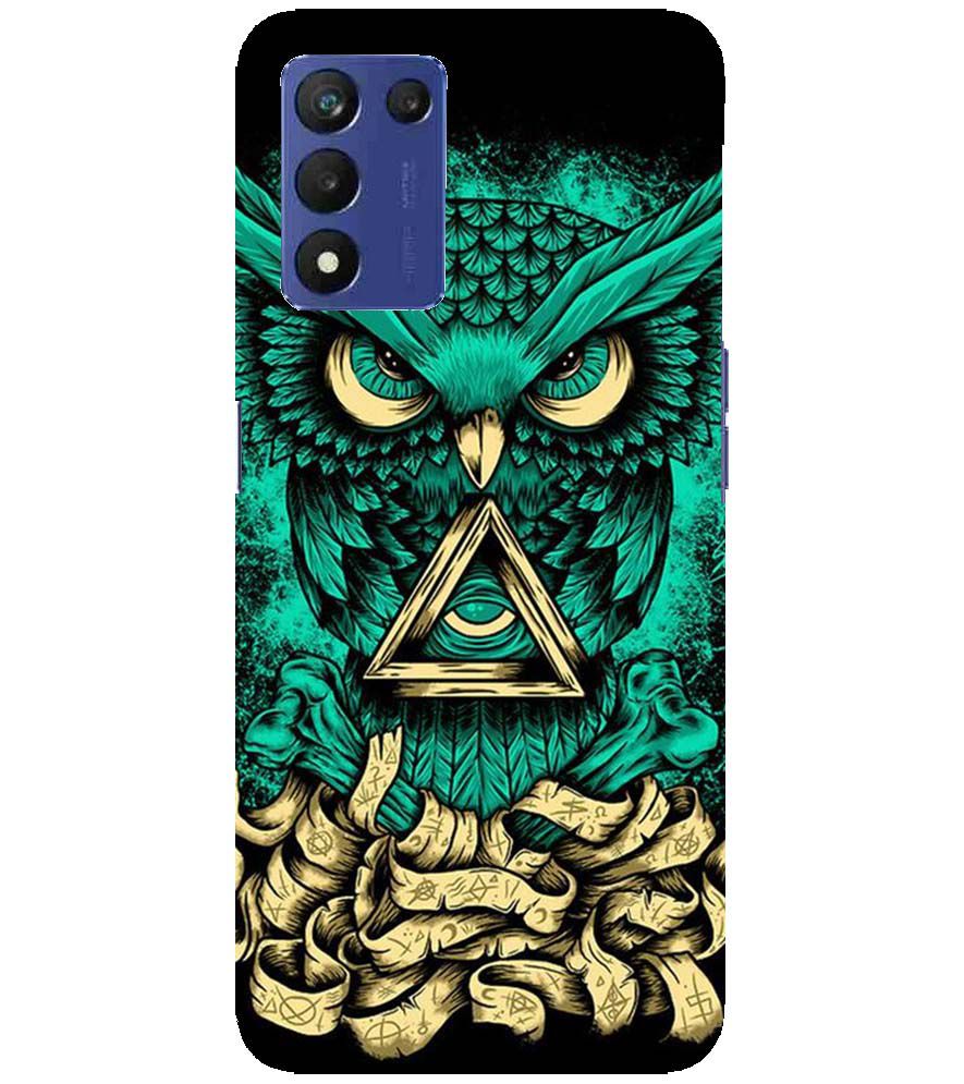 PS1301-Illuminati Owl Back Cover for Realme 9 5G Speed